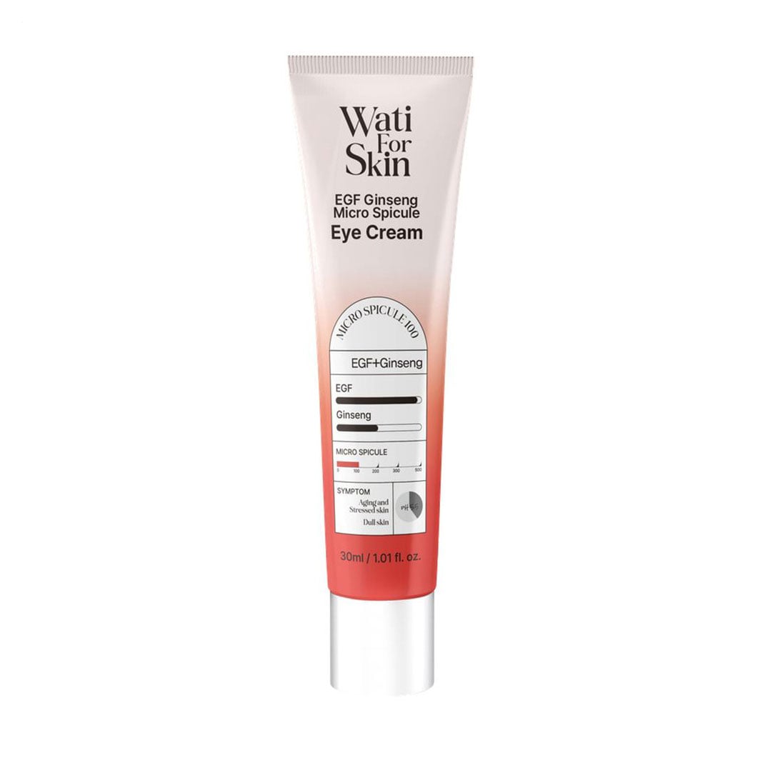 Зволожувальний крем для шкіри навколо очей Wati For Skin EGF Ginseng Microshot Eye Cream, 30 мл